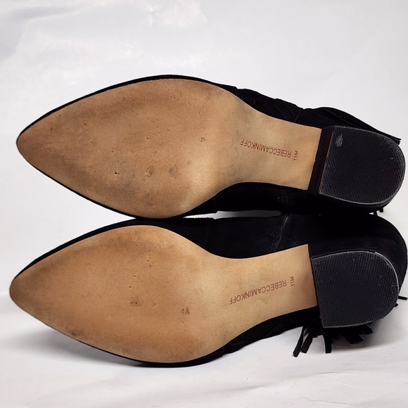 EUC Rebecca Minkoff Suede Booties SZ 11 - Picture 13 of 15